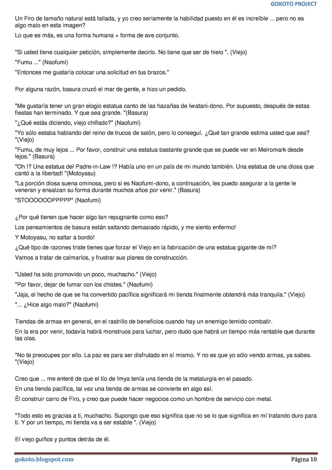 Tate no Yuusha no Nariagari (Novela) (2013) - Capítulo 375 - Página 10 - LectorTMOo
