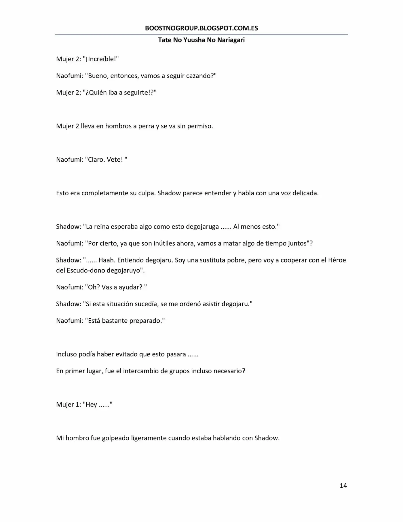 Tate no Yuusha no Nariagari (Novela) (2013) - Capítulo 85 - Página 14 - LectorTMOo