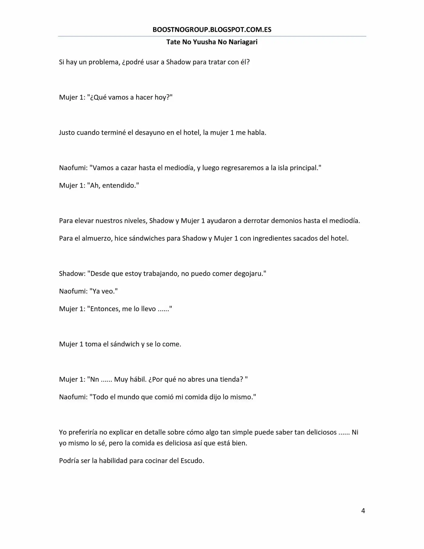 Tate no Yuusha no Nariagari (Novela) (2013) - Capítulo 86 - Página 4 - LectorTMOo
