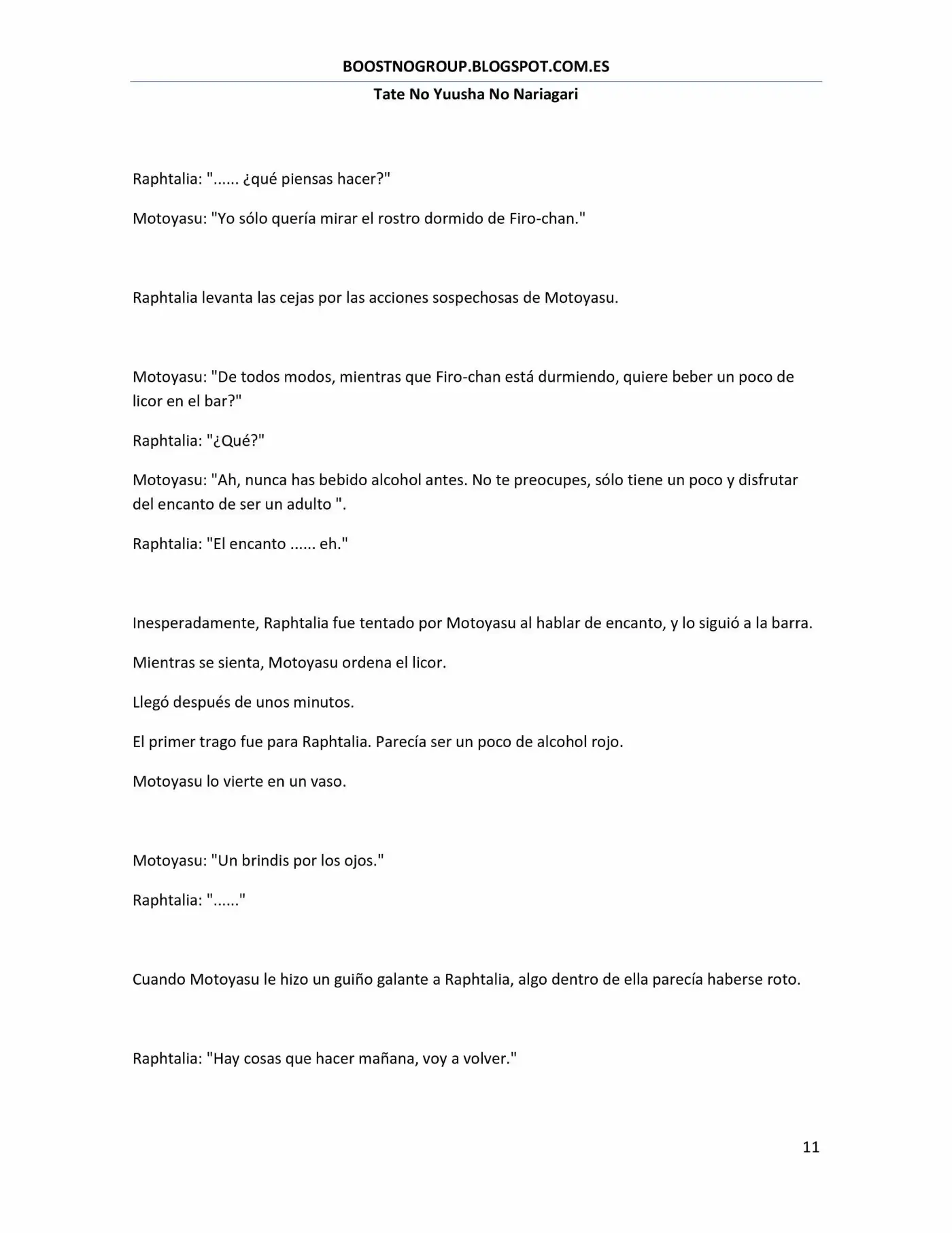 Tate no Yuusha no Nariagari (Novela) (2013) - Capítulo 87 - Página 11 - LectorTMOo