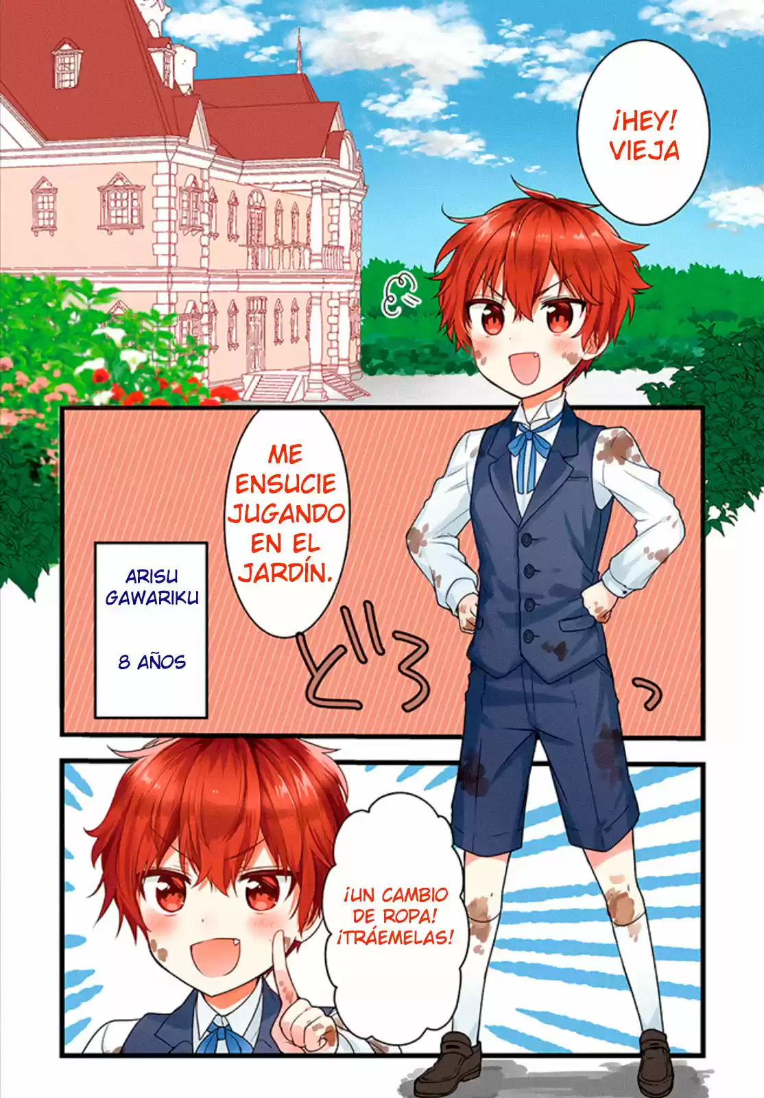 Tekito na Maid no Onee-san & Erasou de Ichizu na Botchan - Capítulo 1 - Página 5 - LectorTMOo