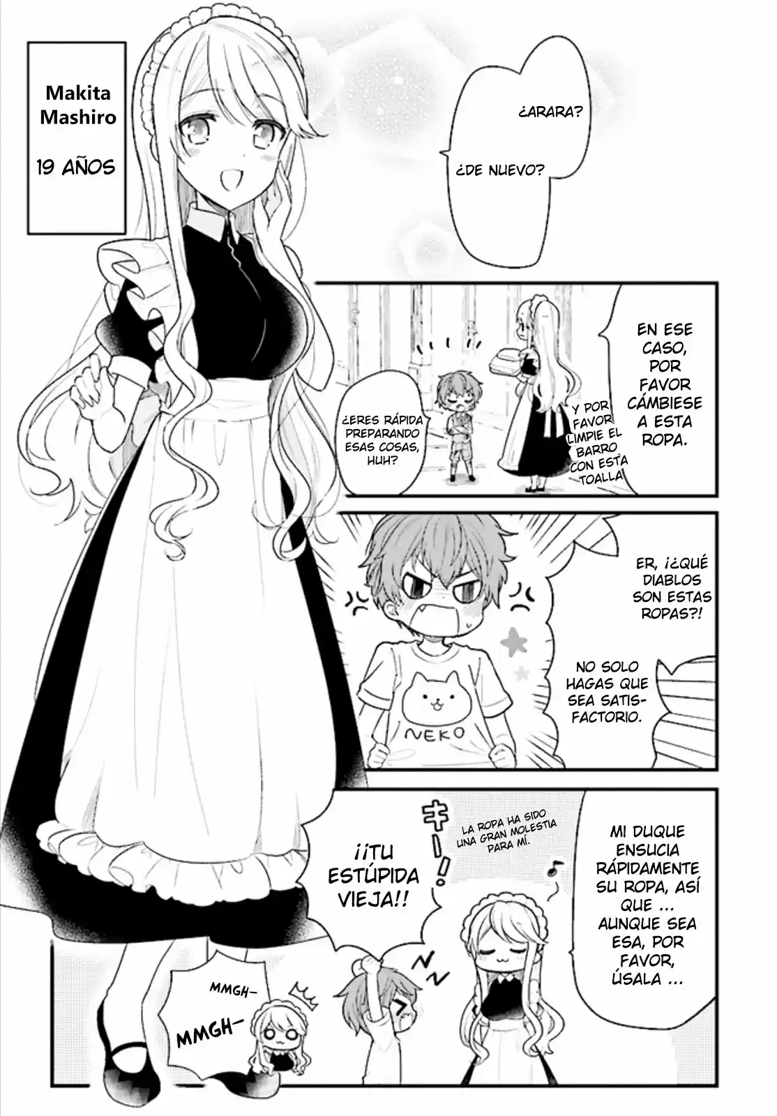 Tekito na Maid no Onee-san & Erasou de Ichizu na Botchan - Capítulo 1 - Página 6 - LectorTMOo