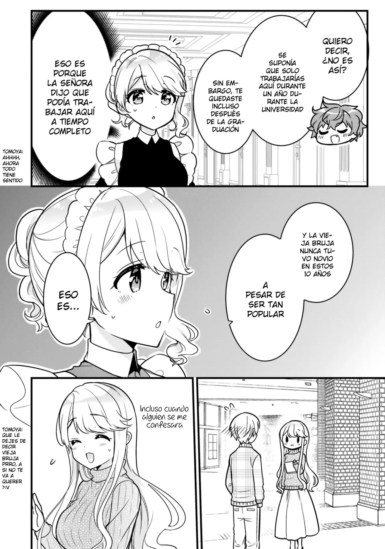 Tekito na Maid no Onee-san & Erasou de Ichizu na Botchan - Capítulo 10 - Página 6 - LectorTMOo