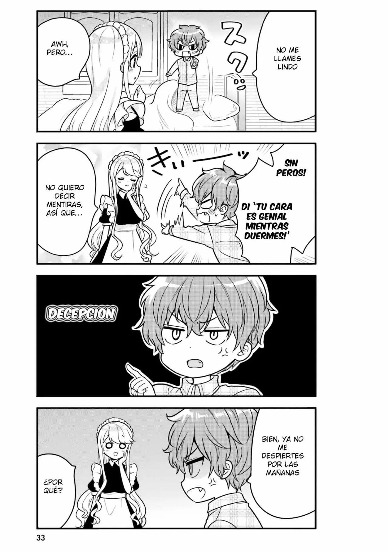 Tekito na Maid no Onee-san & Erasou de Ichizu na Botchan - Capítulo 3 - Página 8 - LectorTMOo