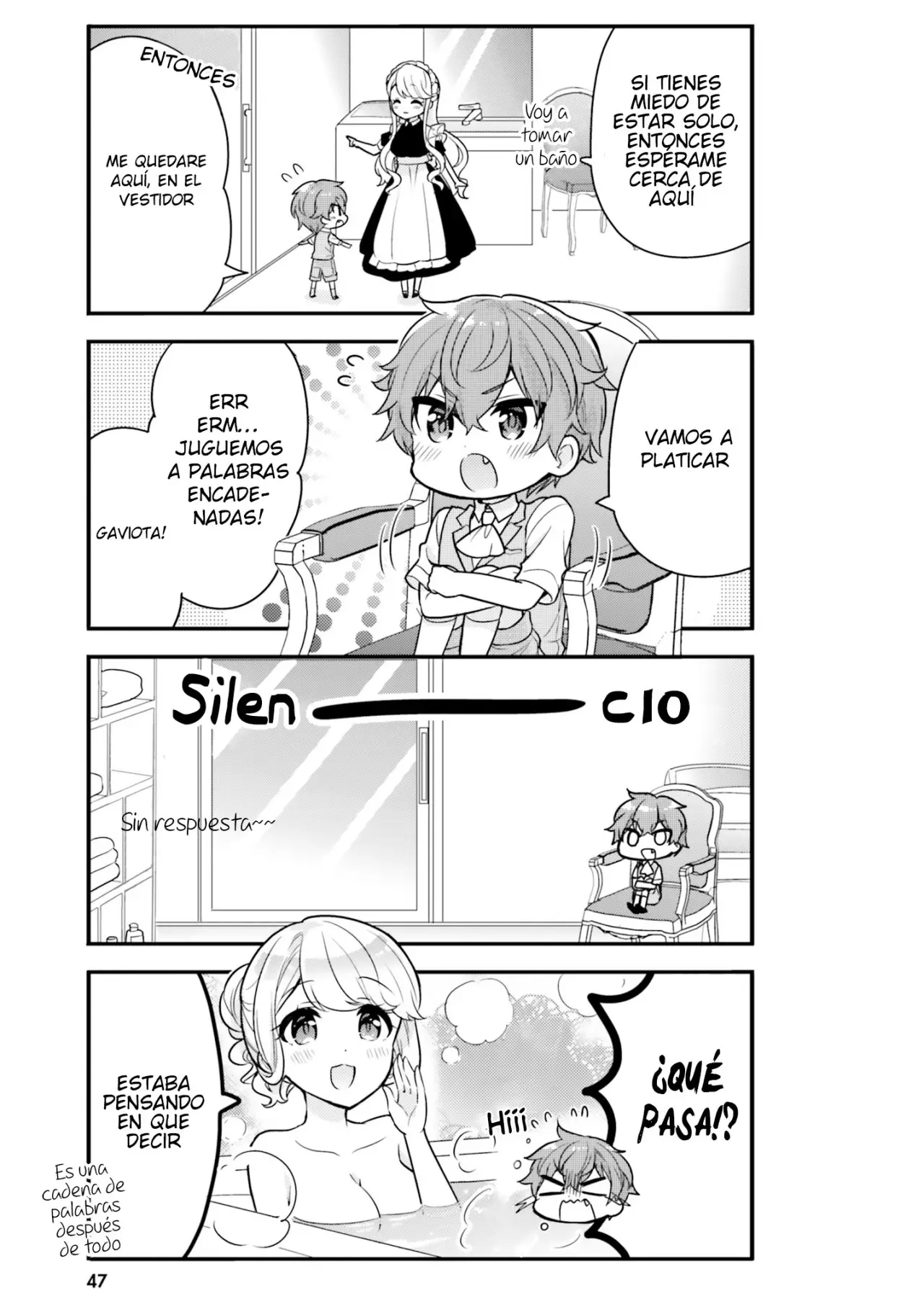 Tekito na Maid no Onee-san & Erasou de Ichizu na Botchan - Capítulo 4 - Página 8 - LectorTMOo