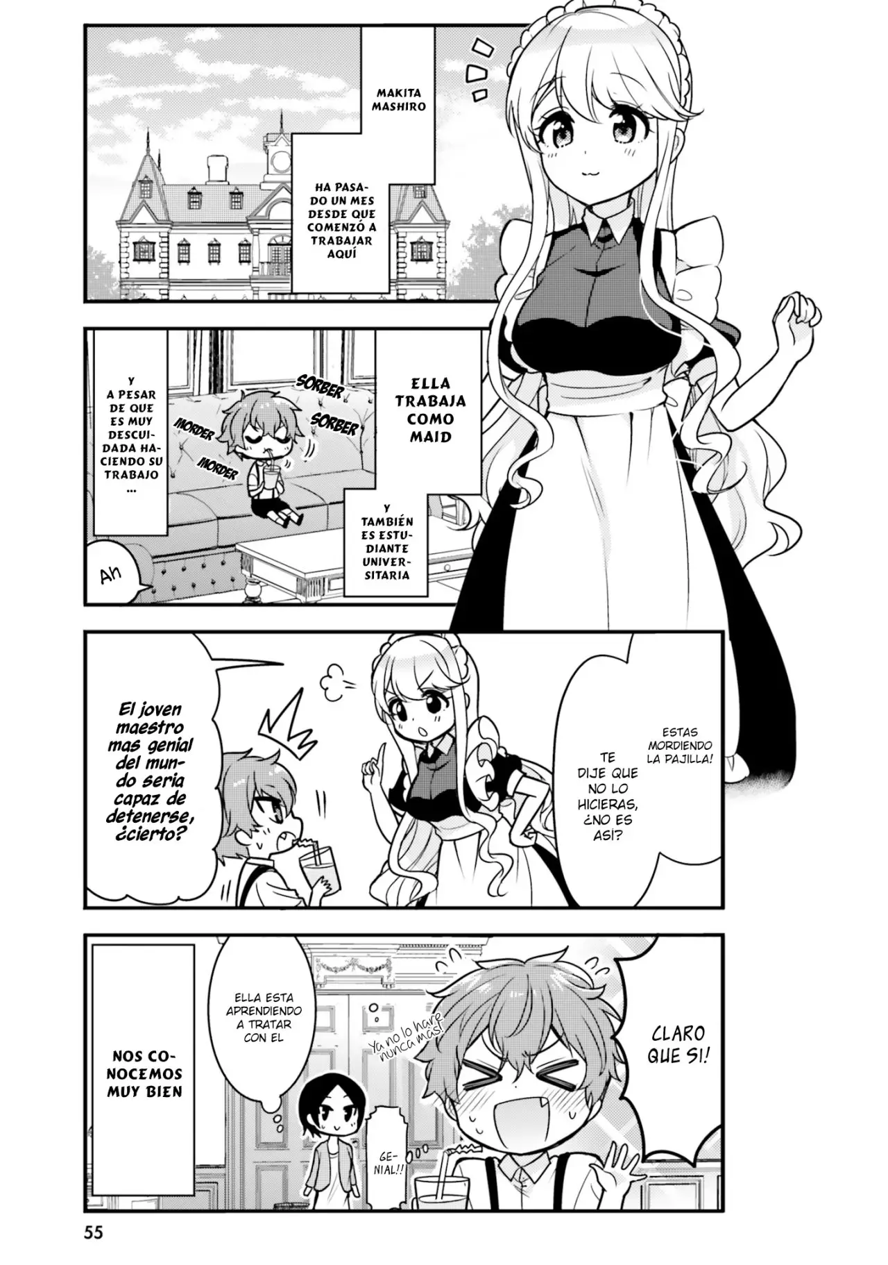 Tekito na Maid no Onee-san & Erasou de Ichizu na Botchan - Capítulo 5 - Página 4 - LectorTMOo