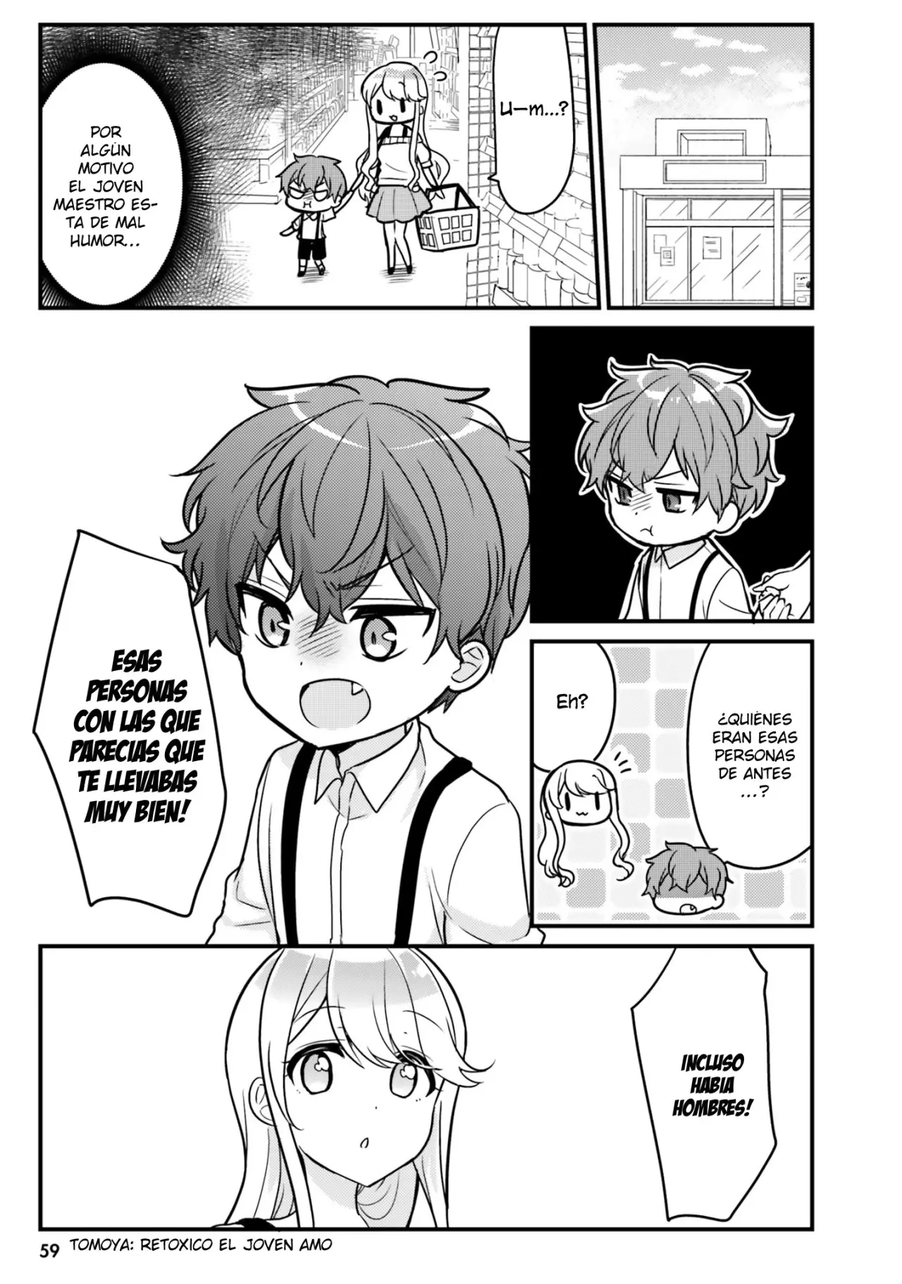 Tekito na Maid no Onee-san & Erasou de Ichizu na Botchan - Capítulo 5 - Página 8 - LectorTMOo