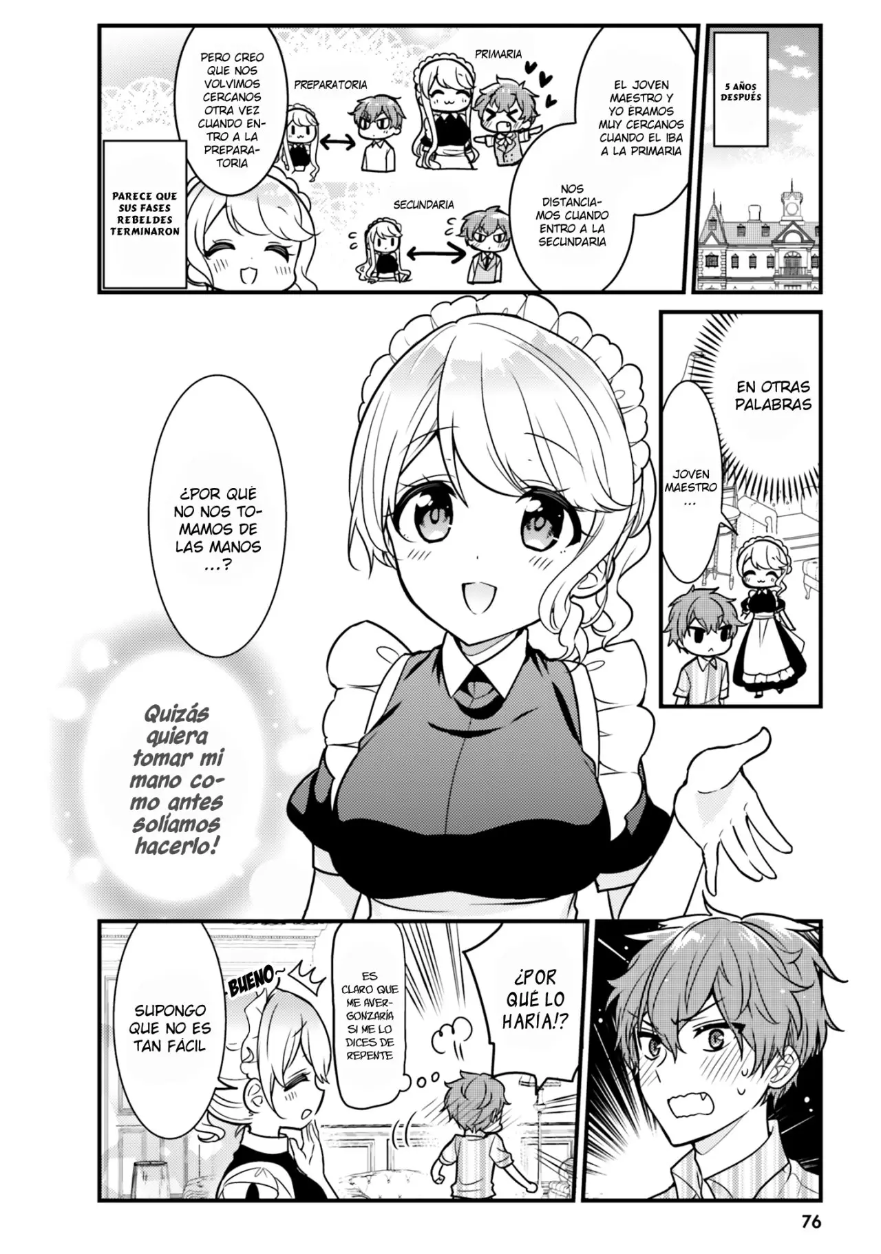 Tekito na Maid no Onee-san & Erasou de Ichizu na Botchan - Capítulo 6 - Página 13 - LectorTMOo