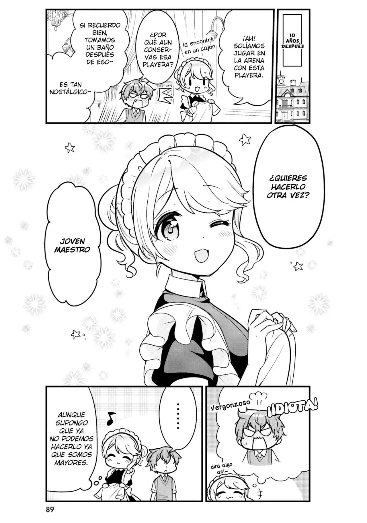 Tekito na Maid no Onee-san & Erasou de Ichizu na Botchan - Capítulo 7 - Página 12 - LectorTMOo
