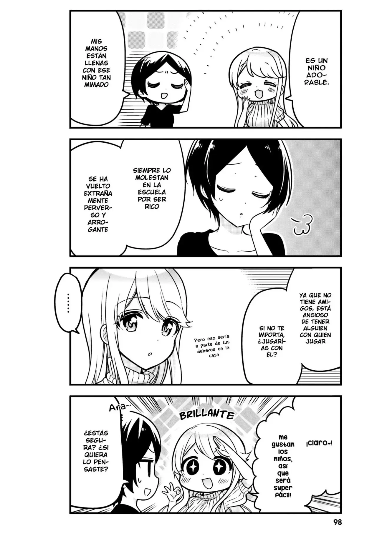 Tekito na Maid no Onee-san & Erasou de Ichizu na Botchan - Capítulo 8 - Página 10 - LectorTMOo