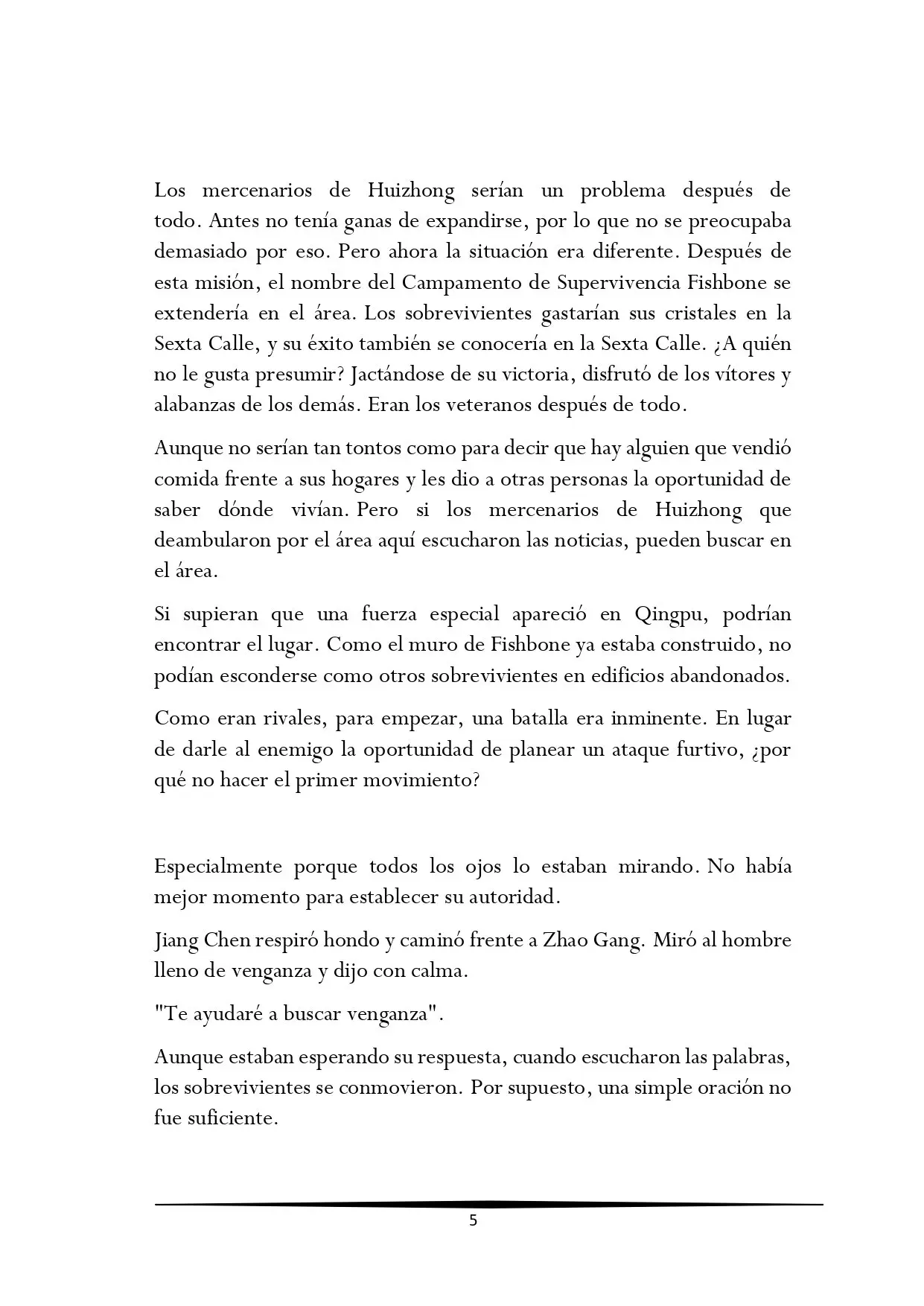 Tengo una Mansión en el mundo Post-apocalíptico (2017) - Capítulo 105 - Página 5 - LectorTMOo