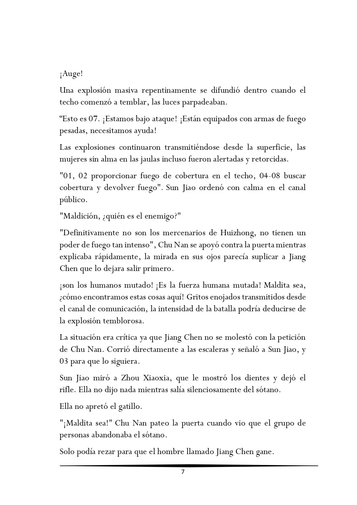 Tengo una Mansión en el mundo Post-apocalíptico (2017) - Capítulo 107 - Página 7 - LectorTMOo