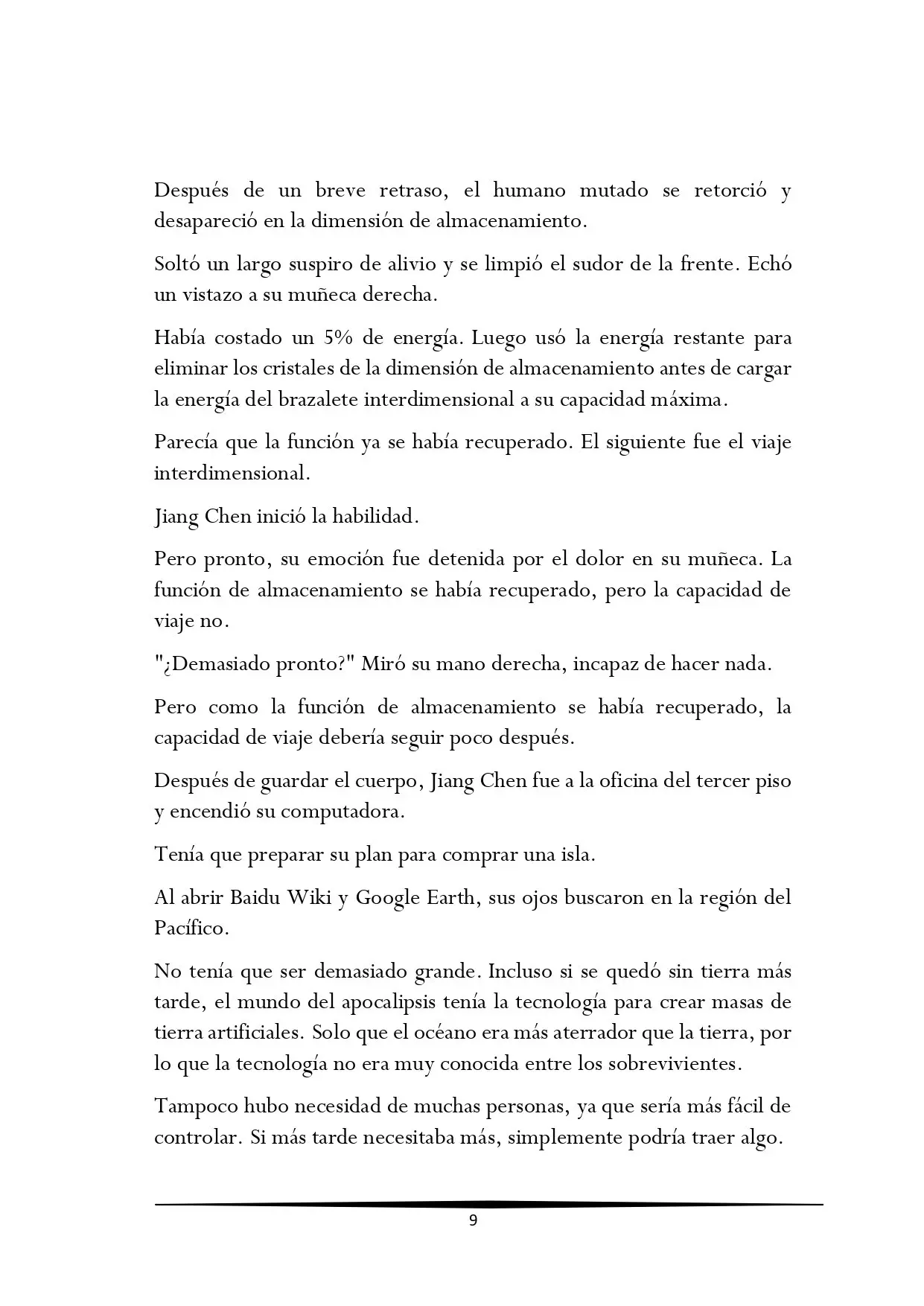Tengo una Mansión en el mundo Post-apocalíptico (2017) - Capítulo 113 - Página 9 - LectorTMOo
