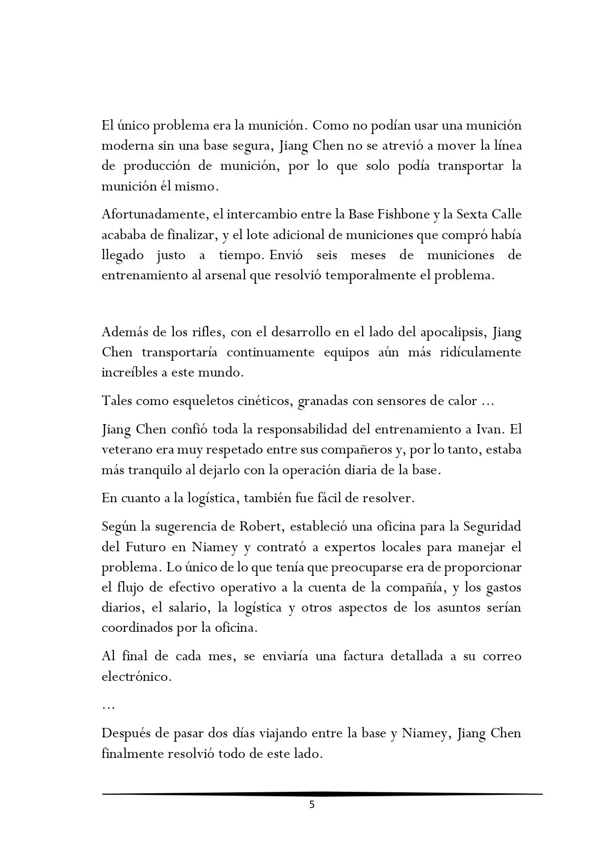 Tengo una Mansión en el mundo Post-apocalíptico (2017) - Capítulo 156 - Página 5 - LectorTMOo