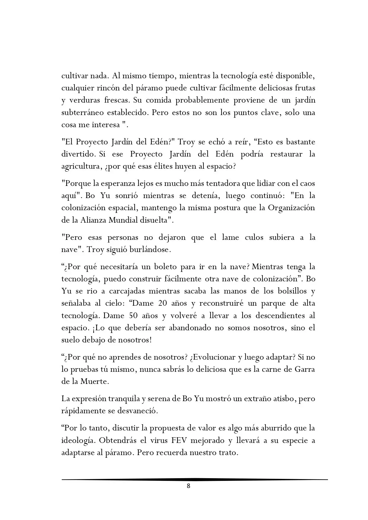 Tengo una Mansión en el mundo Post-apocalíptico (2017) - Capítulo 183 - Página 8 - LectorTMOo