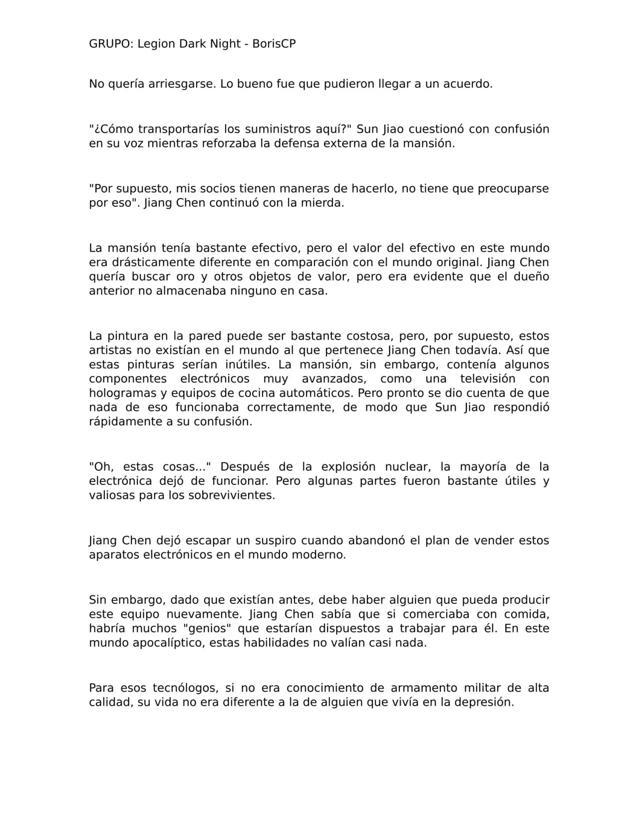Tengo una Mansión en el mundo Post-apocalíptico (2017) - Capítulo 2 - Página 7 - LectorTMOo