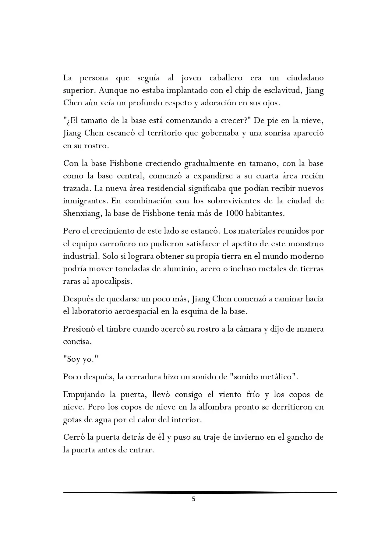 Tengo una Mansión en el mundo Post-apocalíptico (2017) - Capítulo 275 - Página 5 - LectorTMOo