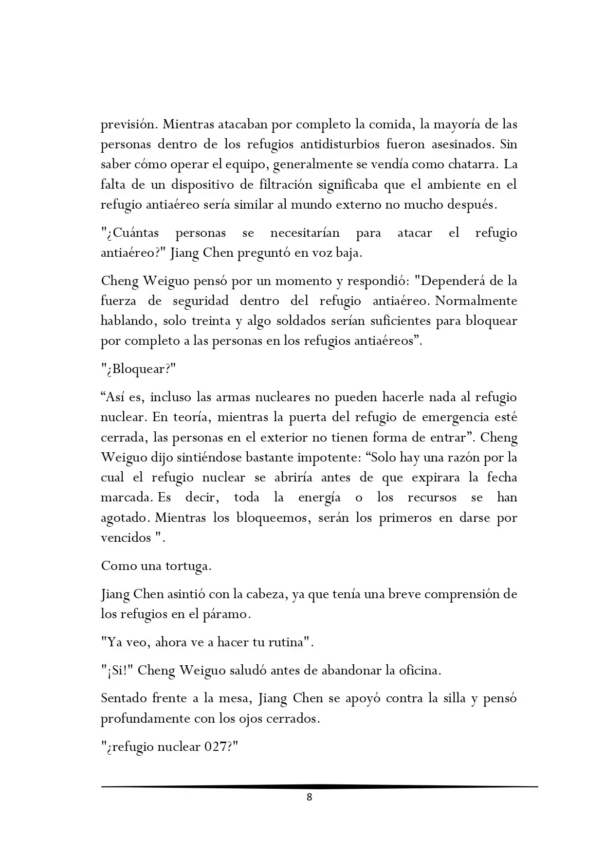 Tengo una Mansión en el mundo Post-apocalíptico (2017) - Capítulo 287 - Página 8 - LectorTMOo