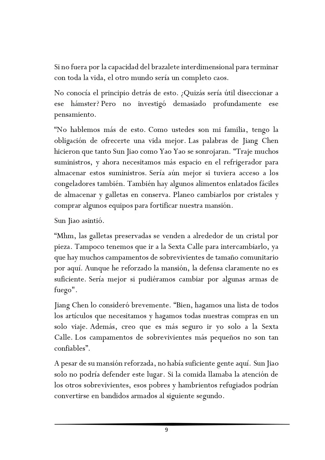 Tengo una Mansión en el mundo Post-apocalíptico (2017) - Capítulo 31 - Página 9 - LectorTMOo