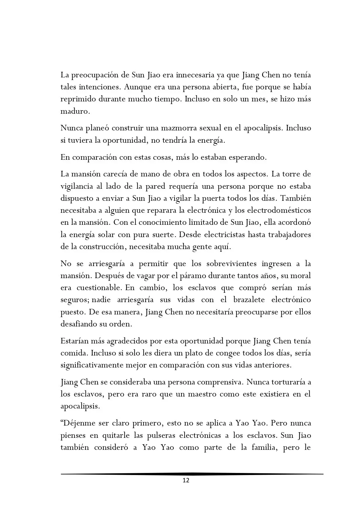 Tengo una Mansión en el mundo Post-apocalíptico (2017) - Capítulo 31 - Página 12 - LectorTMOo