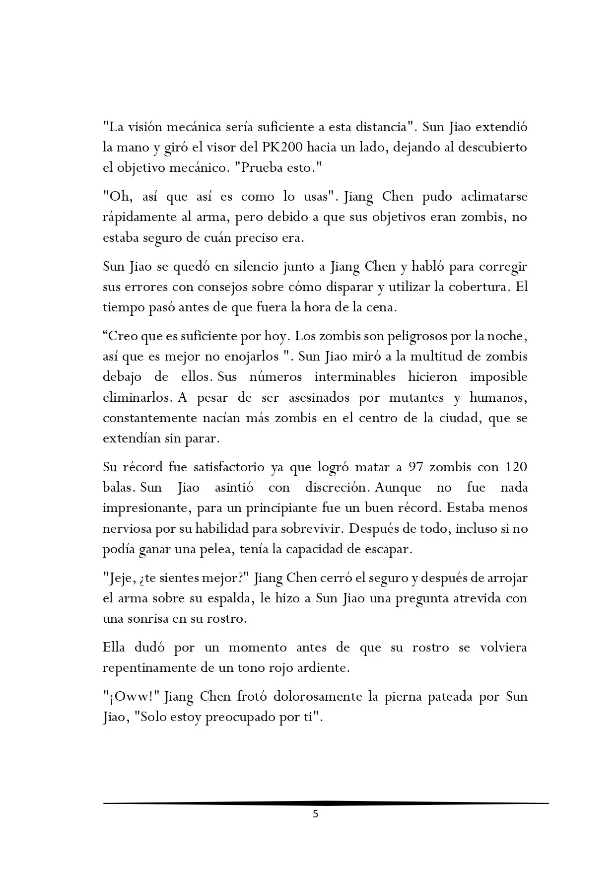 Tengo una Mansión en el mundo Post-apocalíptico (2017) - Capítulo 33 - Página 5 - LectorTMOo
