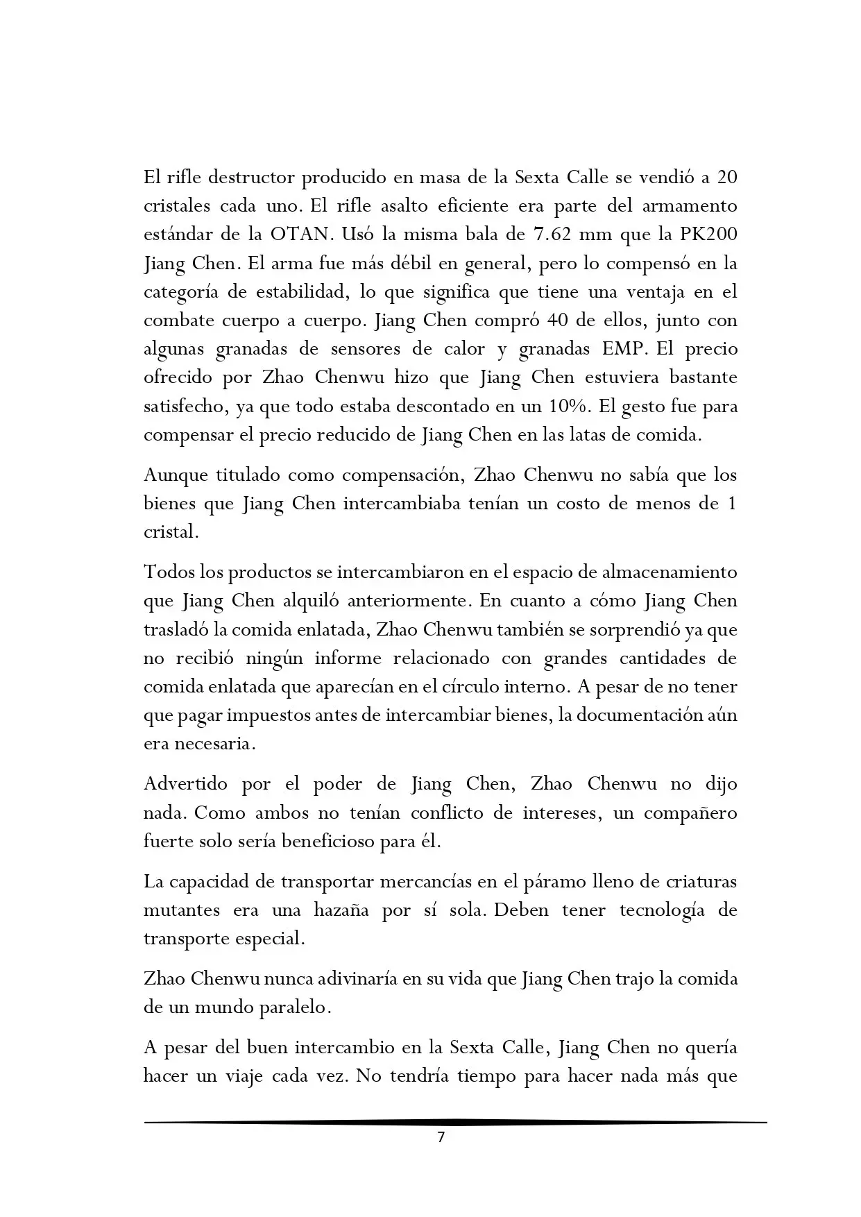 Tengo una Mansión en el mundo Post-apocalíptico (2017) - Capítulo 36 - Página 7 - LectorTMOo