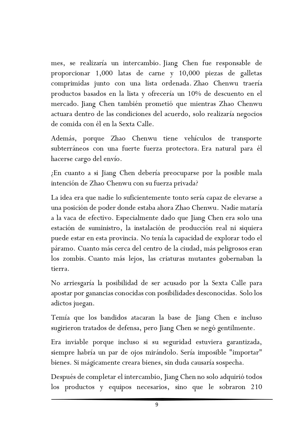 Tengo una Mansión en el mundo Post-apocalíptico (2017) - Capítulo 36 - Página 9 - LectorTMOo