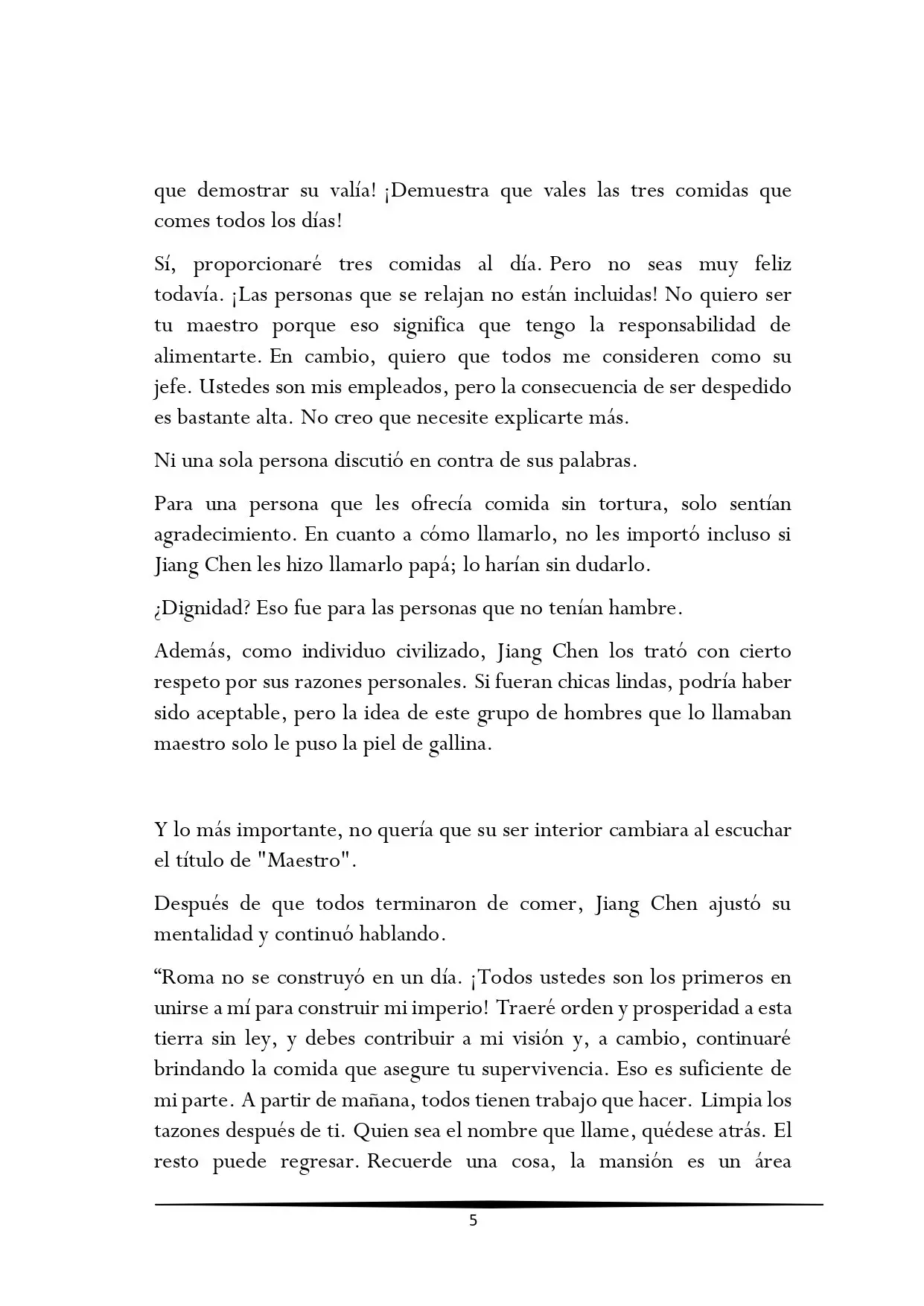 Tengo una Mansión en el mundo Post-apocalíptico (2017) - Capítulo 39 - Página 5 - LectorTMOo