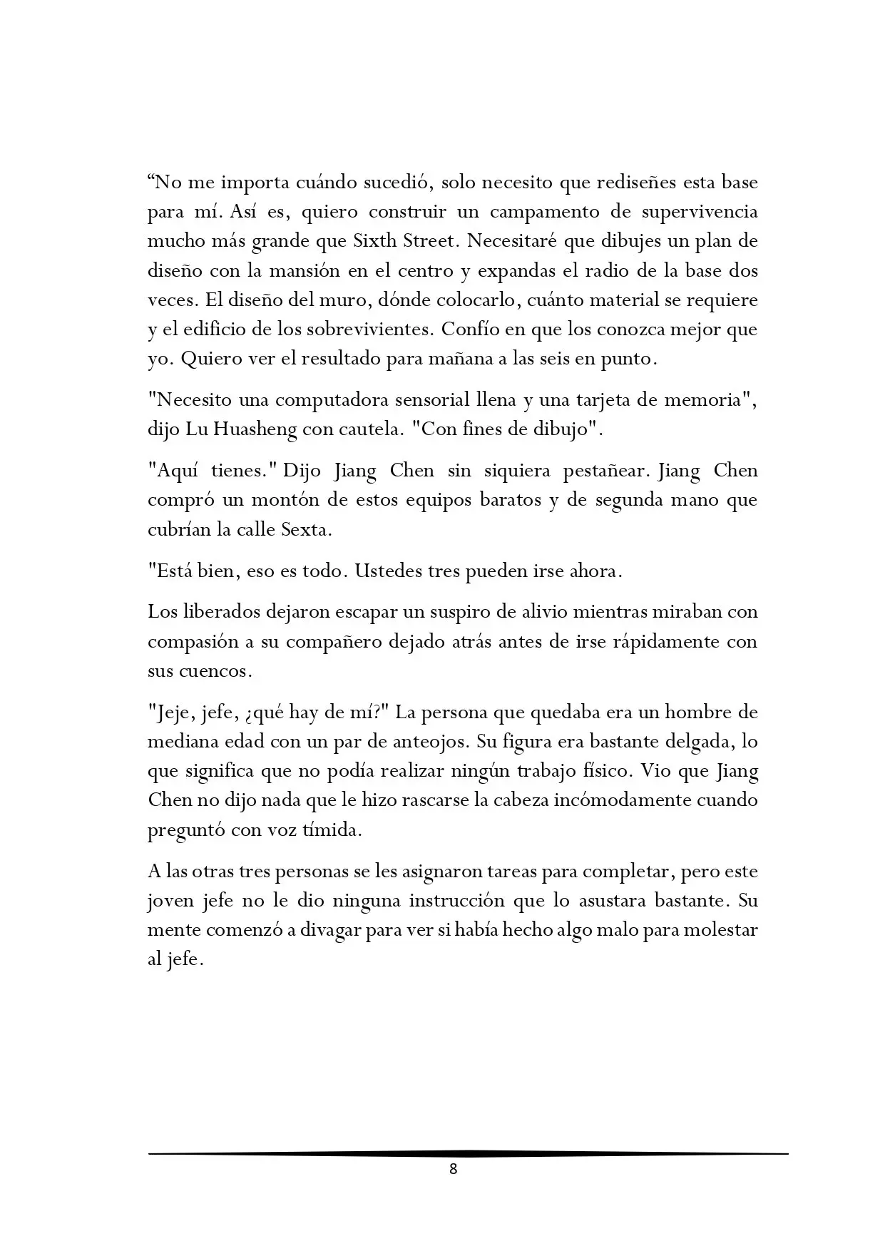 Tengo una Mansión en el mundo Post-apocalíptico (2017) - Capítulo 39 - Página 8 - LectorTMOo