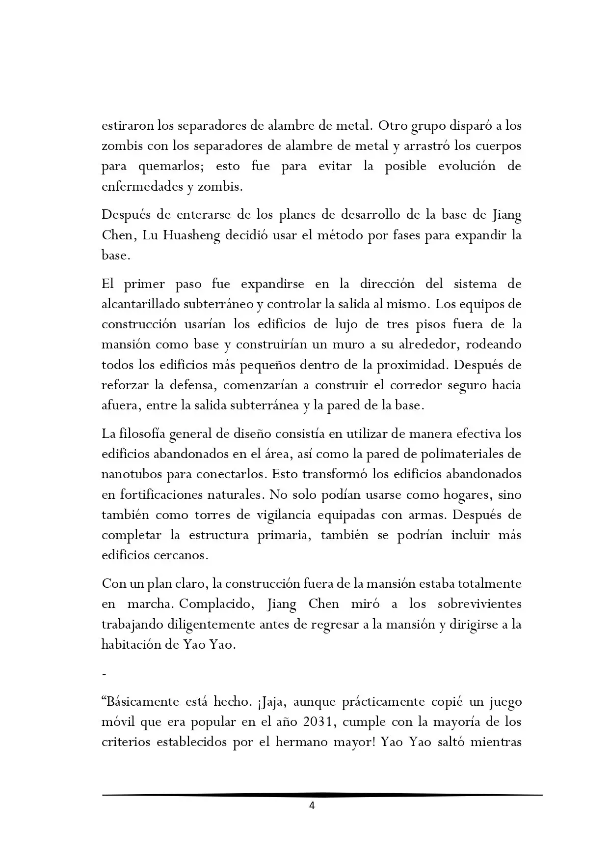 Tengo una Mansión en el mundo Post-apocalíptico (2017) - Capítulo 41 - Página 4 - LectorTMOo