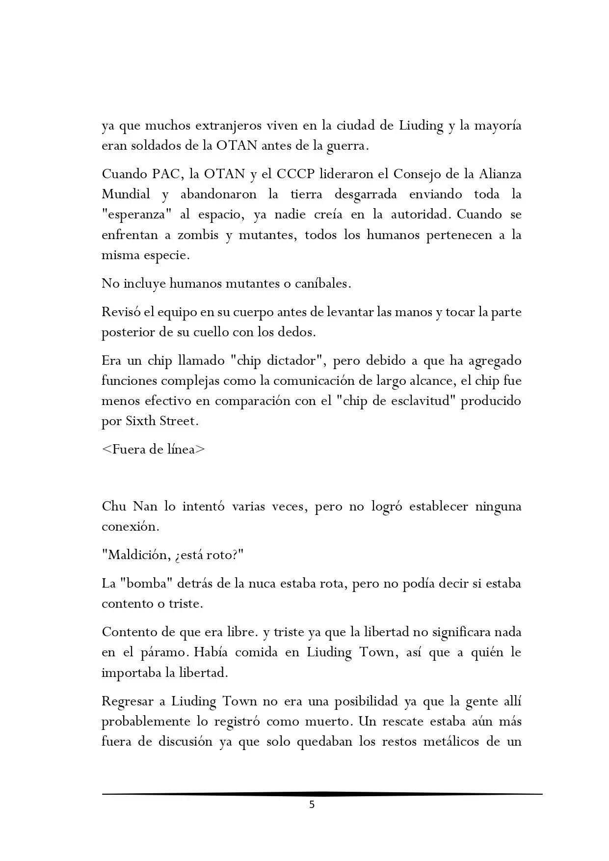 Tengo una Mansión en el mundo Post-apocalíptico (2017) - Capítulo 54 - Página 5 - LectorTMOo