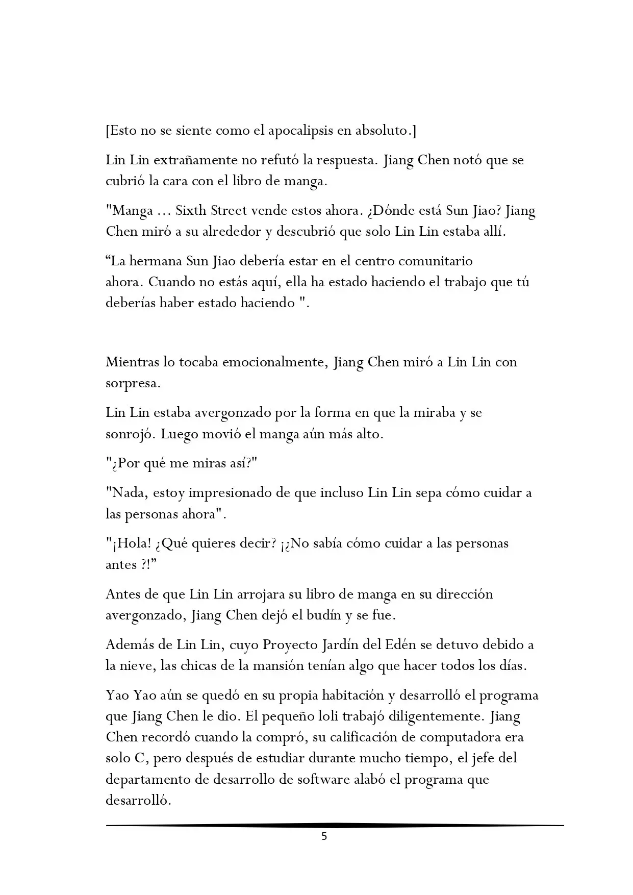 Tengo una Mansión en el mundo Post-apocalíptico (2017) - Capítulo 561 - Página 5 - LectorTMOo