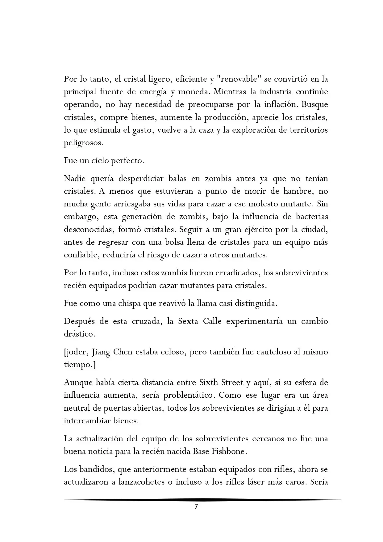 Tengo una Mansión en el mundo Post-apocalíptico (2017) - Capítulo 82 - Página 7 - LectorTMOo