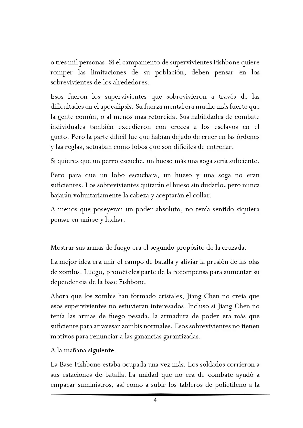 Tengo una Mansión en el mundo Post-apocalíptico (2017) - Capítulo 84 - Página 4 - LectorTMOo