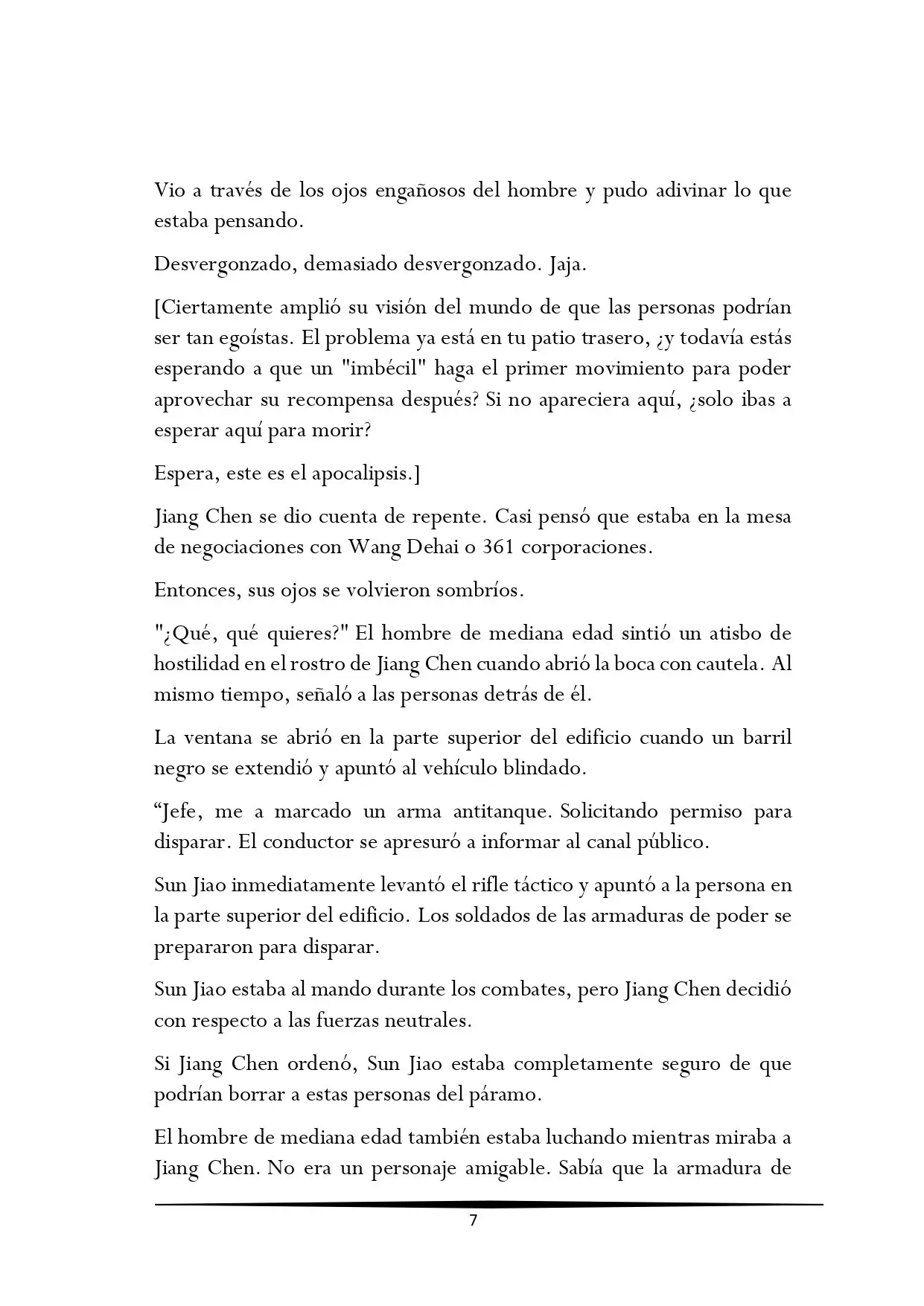 Tengo una Mansión en el mundo Post-apocalíptico (2017) - Capítulo 85 - Página 7 - LectorTMOo