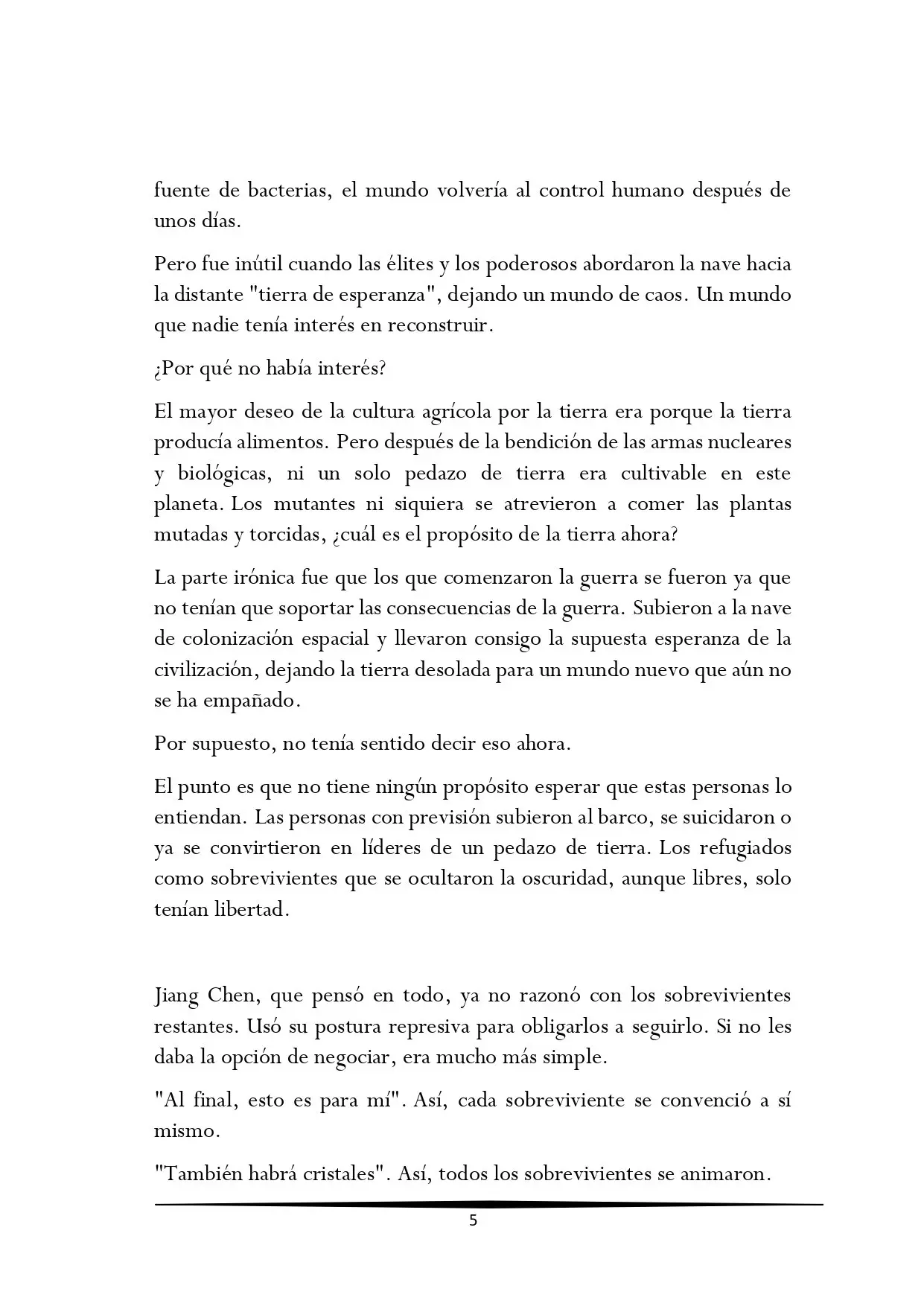 Tengo una Mansión en el mundo Post-apocalíptico (2017) - Capítulo 86 - Página 5 - LectorTMOo