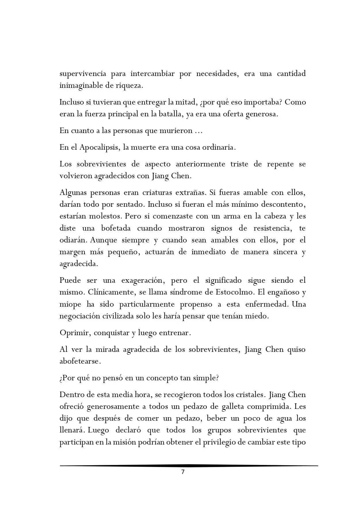 Tengo una Mansión en el mundo Post-apocalíptico (2017) - Capítulo 86 - Página 7 - LectorTMOo