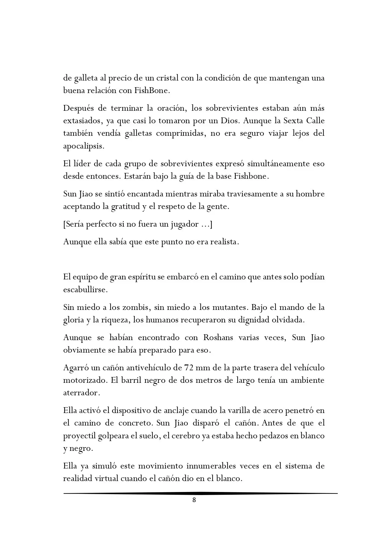 Tengo una Mansión en el mundo Post-apocalíptico (2017) - Capítulo 86 - Página 8 - LectorTMOo