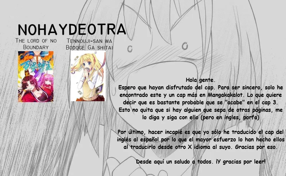 TENNOUJI-SAN WA BODOGE GA SHITAI (2018) - Capítulo 2 - Página 23 - LectorTMOo
