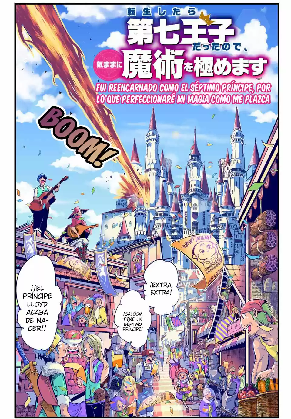 Tensei Shitara dai Nana Ouji dattanode, Kimamani Majutsu o Kiwamemasu (2020) - Capítulo 1 - Página 9 - LectorTMOo