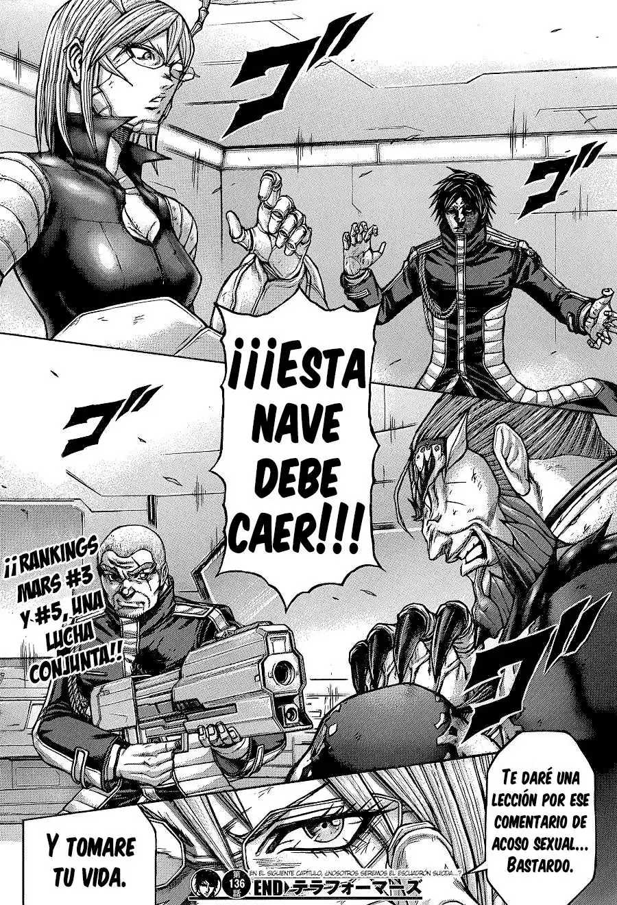 Terra Formars (2011) - Capítulo 136 - Página 18 - LectorTMOo