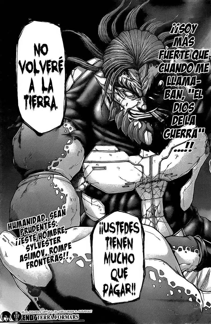 Terra Formars (2011) - Capítulo 137 - Página 17 - LectorTMOo