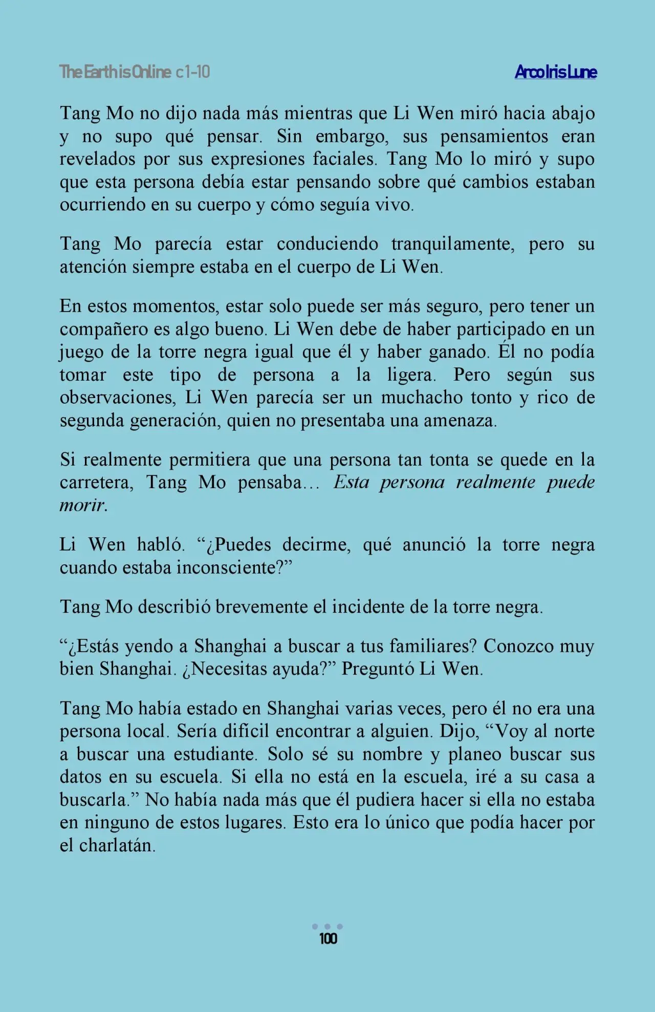 The Earth is Online - Capítulo 10 - Página 6 - LectorTMOo