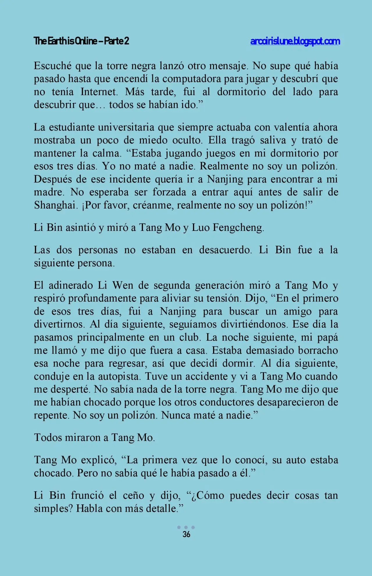 The Earth is Online - Capítulo 14 - Página 5 - LectorTMOo