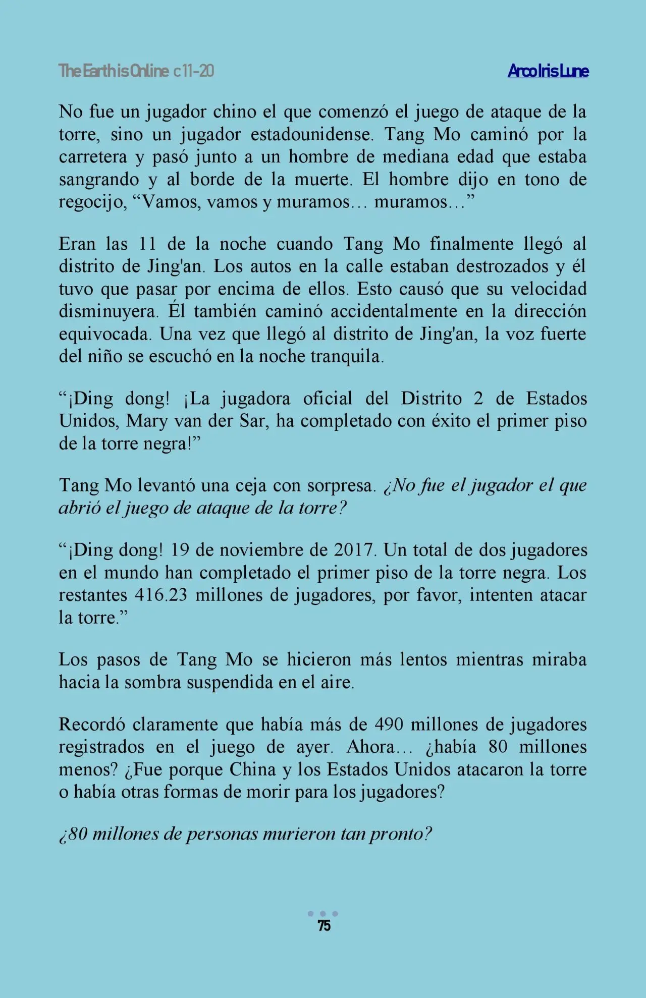 The Earth is Online - Capítulo 17 - Página 11 - LectorTMOo