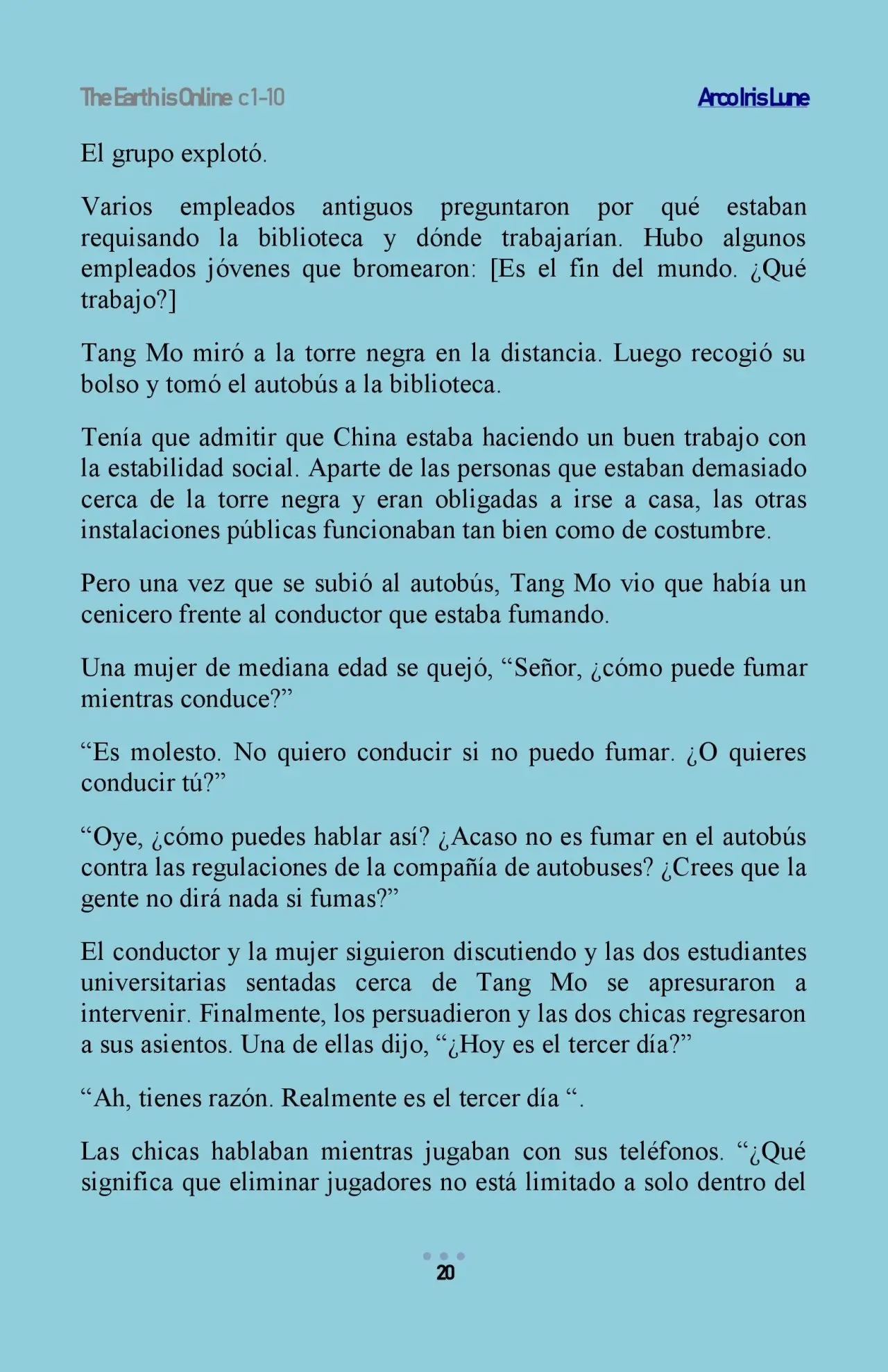 The Earth is Online - Capítulo 2 - Página 8 - LectorTMOo