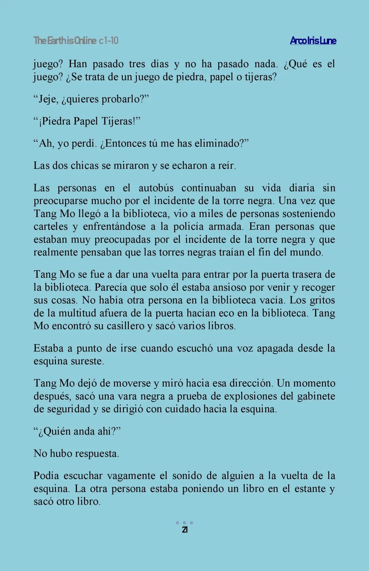 The Earth is Online - Capítulo 2 - Página 9 - LectorTMOo
