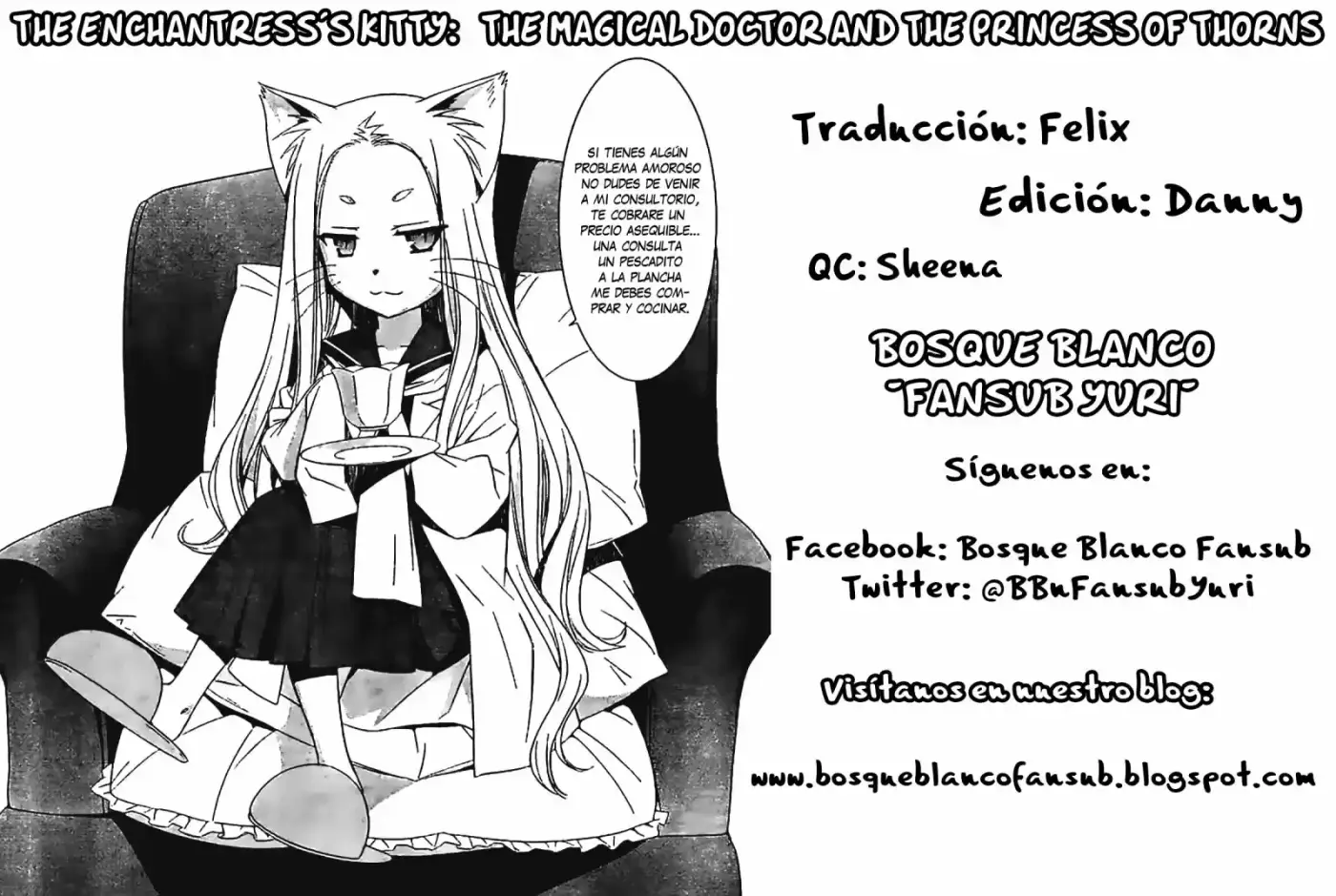 The enchantress´s kitty: The magical cat doctor and the princess of thorns (2009) - Capítulo 1 - Página 35 - LectorTMOo