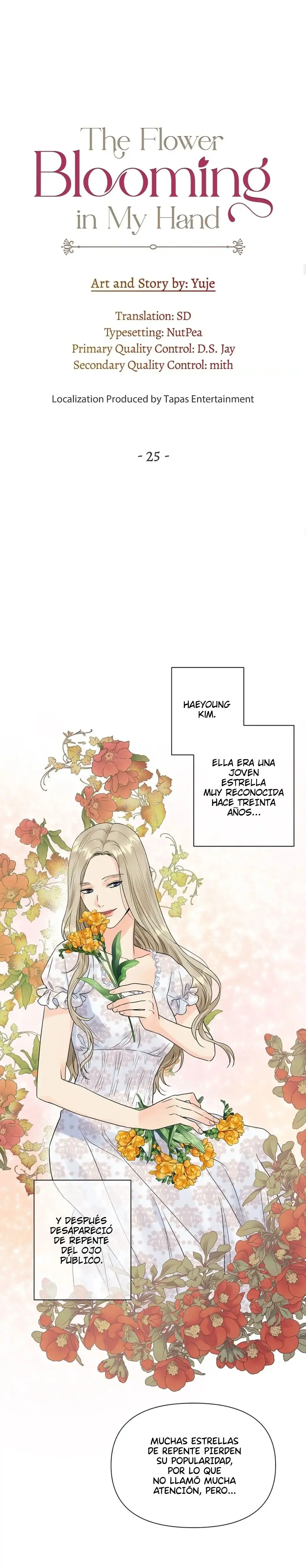 The Flower Blooming in My Hand (2023) - Capítulo 25 - Página 7 - LectorTMOo