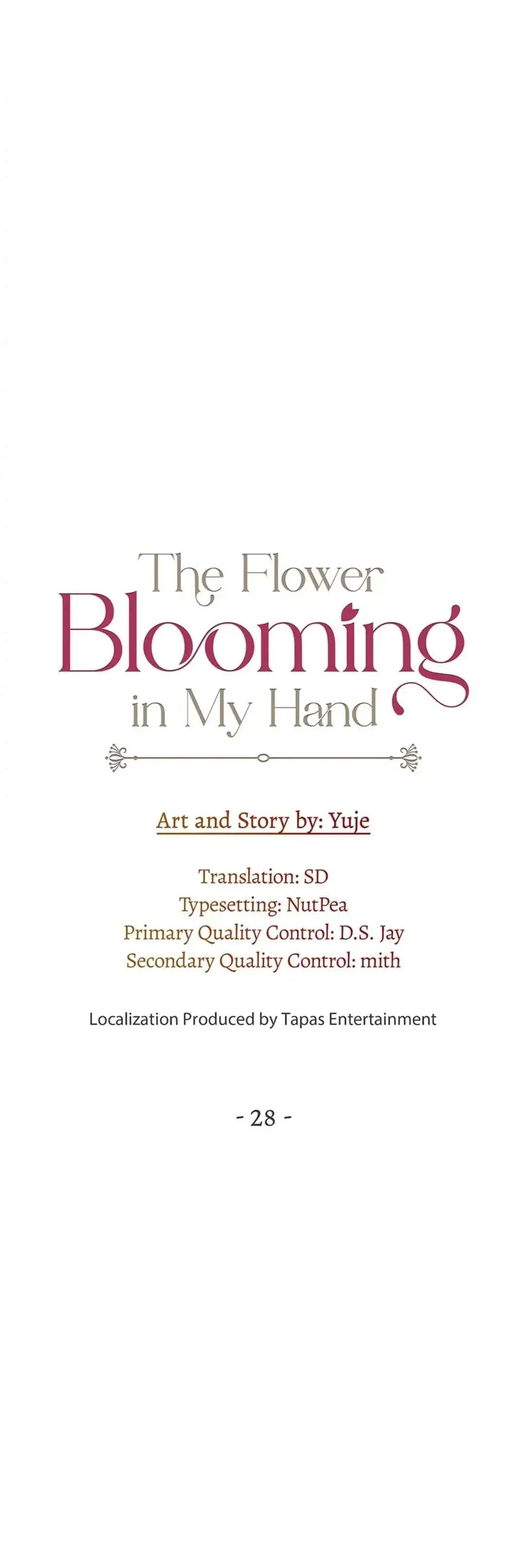 The Flower Blooming in My Hand (2023) - Capítulo 28 - Página 20 - LectorTMOo